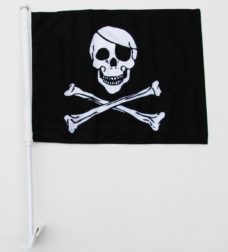 Pirate Car Flag, Car Flags