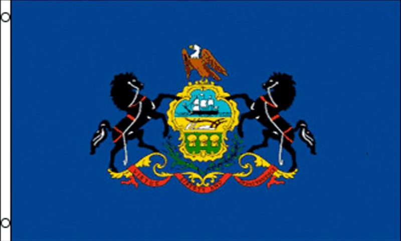 Pennsylvania State Flag, State Flags, Pennsylvania Flag, Pennsylvania State