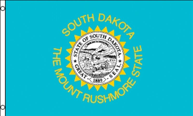 South Dakota State Flag, State Flags, South Dakota Flag, South Dakota State