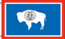 Wyoming State Flag, State Flags, Wyoming Flag, Wyoming State