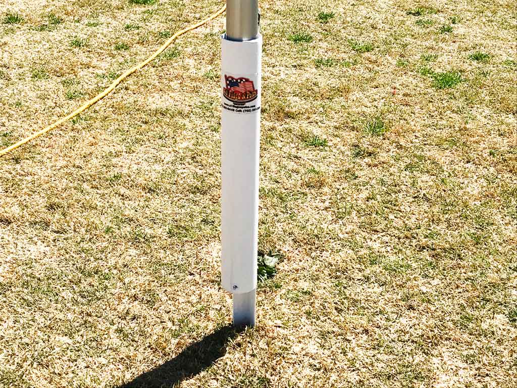 Ground Flagpole Mount Tailgating NASCAR Football Baseball